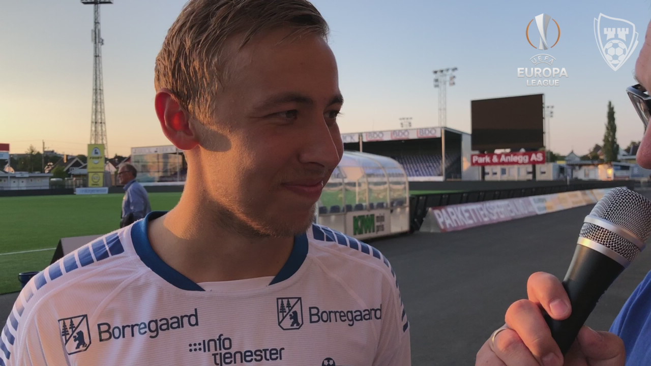 Agger strålte etter 2-0 mot IBV